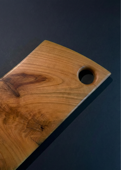 lesena deska za serviranje, narezke